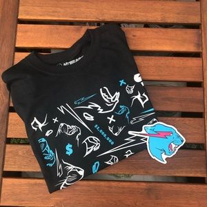 Signed Mr. Beast t-shirt